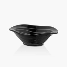 Külsan 18023 Siyah 23x16cm Gastrobutik Düet Kase Siyah