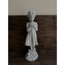 Ham Polyester Lina Kız Dekoratif Obje