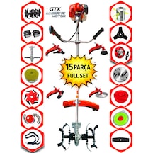 Prowackers German Vortrıx-785 Yan Tip Tırpan+ Akrobat Çapalama + Toprak Eşeleme+15 Parça Full Setli Prowackers German Vortrıx-785 Yan Tip Tırpan+ Akrobat Çapalama + Toprak Eşeleme+15 Parça Full Setli