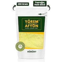 Yörem Afyon Anadolu'nun Kadim Madenlerinden Toprağın Altın Tozu Doğal Zırh Yüksek Saflıkta Kükürt 250gr.