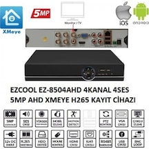 EZCOOL EZ-8504AHD 4KANAL 4SES 5MP 1HDD XMEYE XVR EZCOOL EZ-8504AHD 4KANAL 4SES 5MP 1HDD XMEYE XVR