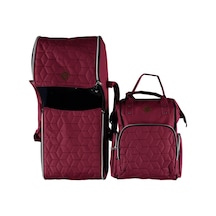 Bebek Taşıma Seti Portbebe & Anne Bebek Bakım Çantası Fuşya