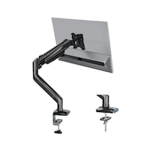 13-32 İnç Gazlı Amortisörlü Tekli Monitör Kolu, 9 Kg A Kadar, Tam Hareketli, Vesa 75x75/100x100