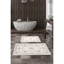 Alanur Trend Kaymaz Taban Dijital Banyo Takımı Kt452 krem