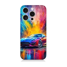 Apple iPhone 16 Pro Uyumlu Renkli Spor Araba Desenli Silikon Kılıf Çok Renkli Apple iPhone 16 Pro Uyumlu Renkli Spor Araba Desenli Silikon Kılıf Çok Renkli