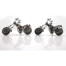 Metal Motor Orta Boy Karışık Renk