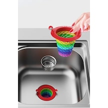 Lavabo Mesh Süzgeç Kapağı Lavabo Zemin Drenaj Sevimli Lavabo Filtresi Banyo Mutfak Süzgeci Plastik Diğer