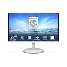 Philips 271V8AW Vline 27" 4 MS 75 Hz Full HD VGA LED IPS Vesa Monitör Beyaz