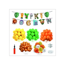 Safari Mega Balon+banner Seti