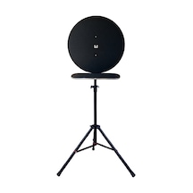 Dartsan Raf Düzenekli Tripod Ayaklı Dart Arkalık Stand Seti Siyah Renk
