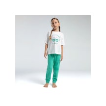 Rolypoly Roly Poly 2'li Pijama Takımı Rp3614 Beyaz-mint Beyaz- mint