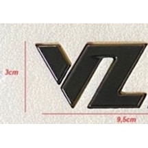 Seat Uyumlu Vz Siyah Yazı