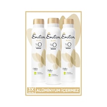 3 Adet Emotion Bliss Kadın Vegan Deodorant 150 Ml Hızlı Kurur, Leke Bırakmaz Diğer