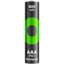 Recyko Pro Aaa İnce Ni-mh Şarjlı Pil, 1.2 Volt, 4'lü Kart