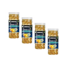 Aksu Vital Shiffa Home Omega 3-6-9 Balık Yağı 1000 MG 200 Kapsül 4 Adet