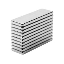 20 Adet Neodyum Mıknatıs Magnet 30x10x2 Mm Dikdörtgen Güçlü Mıknatıs