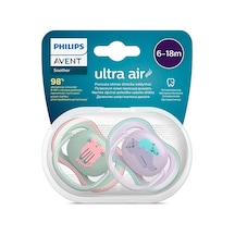 Avent Ultra Air 6 18 Ay Kız 2 Li Emzik