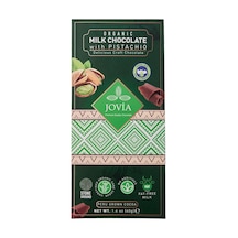 Jovia Organik Sütlü Antep Fıstıklı Çikolata 40 G - 6 Adet Tarı