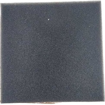 Filtre Süngeri İnce Gözenekli Siyahi 30 Pp 18x18x5