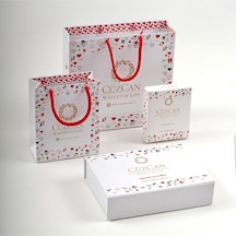 Premium Gift Rose Box - M.utd Siyah Hakiki Deri Cüzdan - Kartlık - Anahtarlık Ve Siyah Gül Kutusu Siyah