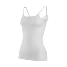 Yıldız Çamaşır Kadın %100 Pamuk 3'lü Paket Ip Askılı Beyaz Atlet Beyaz