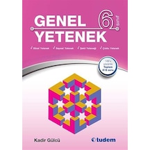 6.Sınıf Genel Yetenek  -  Kadir Gülcü  -  Tudem Yayınları