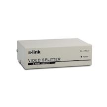 S Link Sl 2502 2 Vga 250Mhz Monitör Çoklayıcı Splitter