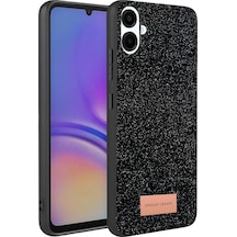 Onegif - 621 -  Galaxy Uyumlu A07 4g Bright Simli Kapak - Edntrend - - Siyah Sıyah