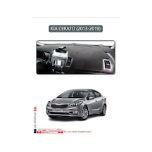 Kia Cerato 2013-2019torpido Koruma Halısı Gri Kenar