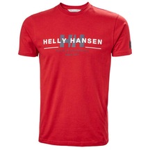 Helly Hansen Helly Hansen Rwb Graphıc T-shırt Kırmızı Erkek T-shirt 53763-162