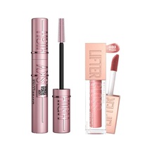 Maybelline New York Lash Sensational Sky High Maskara+ Lifter Gloss Nemlendirici Dudak Parlatıcısı- 003 Moon Makyaj S Diğer