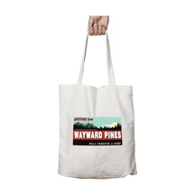 Art Hediye Where Paradise Is Home Wayward Pines İki Tarafı Kalıcı Baskılı Yıkanabilir Çanta Çok Renkli
