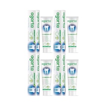 Agarta Doğal Diş Macunu 100ml Bitki Özlü 4 Lü Set Beyazlık