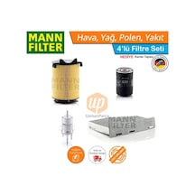 Seat Altea 1.6 Benzinli Mann Filtre Bakım Seti 2004-2007 (368608467)