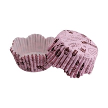 Cupcake Kalıbı Pet Kapsül Mutfak Desenli Dalgalı Kek Kalıbı 65X38
