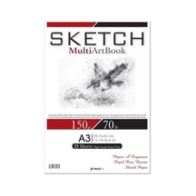 Folix Sketch Multı Art 150 Gr A3 25 Yp.Def. Çok Renkli