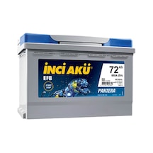İnci 12 V 75 Ah Amper EFB Max Tigris 750 A EN Start Stop Akü
