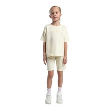 Rolypoly Kız Çocuk Pamuk İki İplik Kısa Kol Şortlu Pijama Takımı Rp3590 Sarı