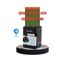 Şifreli Atm Kasa Görünümlü Para Biriktirme Kumbarası 1