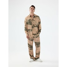 Relax Fit Erkek Pantolon Camel