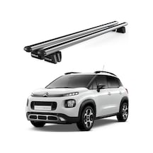 Pençe Citroen C3 Aircross Suv 2018 Ve Sonrası Uyumlu Gri Ara Atkı Port Bagaj Tavan Barı