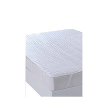 Mycey Kapitoneli Sıvı Geçirmez Alez 220x200 Cm Çift Kişilik Köşe Lastikli Beyaz