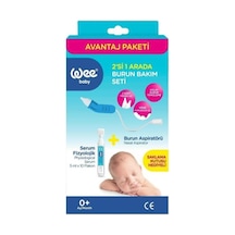 Wee Baby Burun Aspiratörü Ve Serum Fizyolojik Bakım Seti