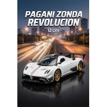 Hobbiez Lisanslı Pagani Zonda Kapıları Açılabilir Model Diecast 1.36 Ölçek Metal Model Araç