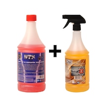 Ağır Yağ Sökücü 1 Litre & Susuz Motor Temizleyici 1 Litre