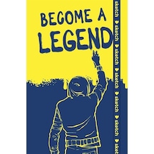 Become a Legend - Özel Tasarım Defter (Kalem Tutacağı Hediyeli)