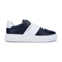 Baldinini Erkek Hakiki Deri Lacivert/beyaz Sneakers & Spor Ayakkabı 509 150860 Erk Ayk Y25 Blue/whıte Mavi - Beyaz