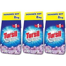 Tursil Matik Leylak Bahçesi Toz Çamaşır Deterjanı 53 Yıkama 3 x 8 KG
