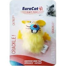 Sarı Fare Kedi Oyuncağı 7,5 Cm