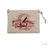 Zepplin Giyim Dexter Blood Splash Knife Clutch Astarlı Cüzdan / El Çantası